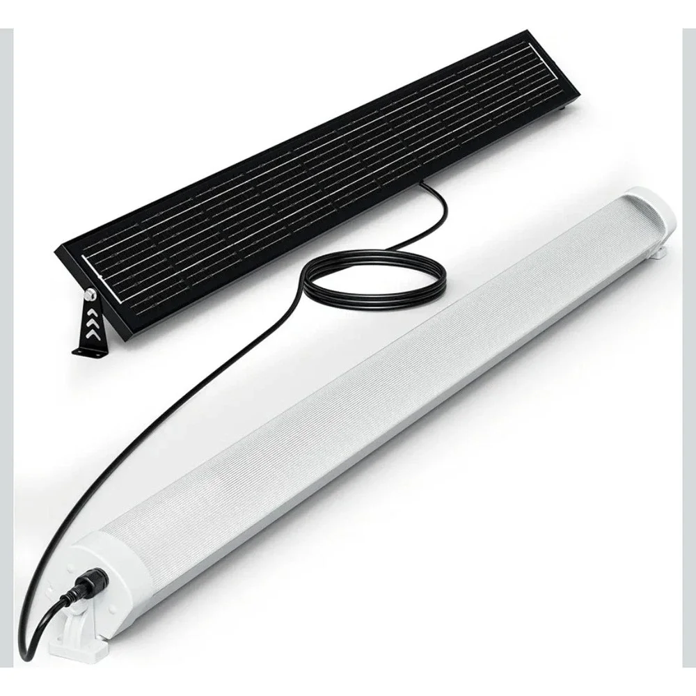 MMKT Solar Powered Shed Light with Motion Sensor & Remote Control,
